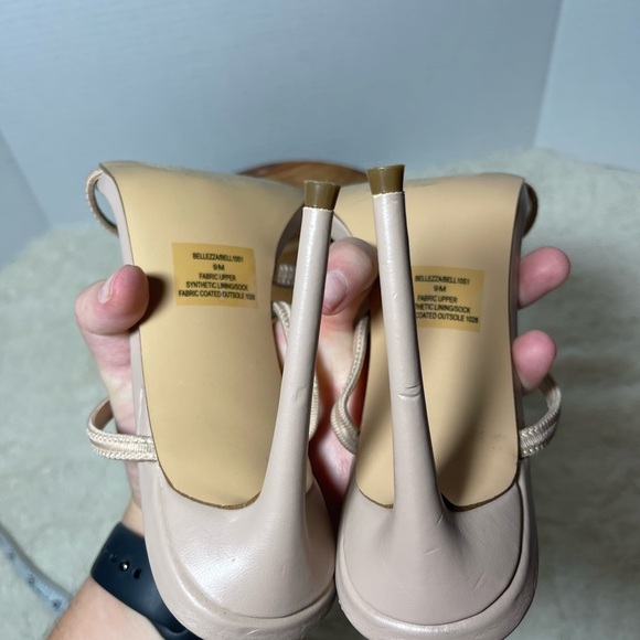Steve Madden Nude Strappy Heels - Picture 10 of 10